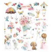 Zabawki kreatywne - Dalprint Naklejki z brokatem marisella & me - miniaturka - grafika 1