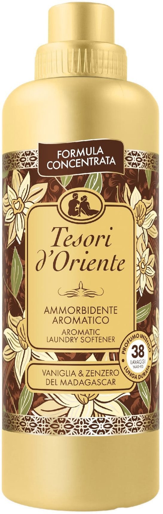 TESORI D`ORIENTE Koncentrat do płukania tkanin VANIGLIA & ZENZERO 760 ml 38 prań