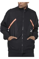 Kurtki męskie - Kurtka męska Puma tfs sportowa czarna-M - miniaturka - grafika 1