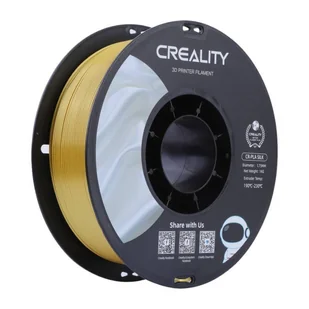Filament CR-Silk PLA Creality (Złoty) - Filamenty i akcesoria do drukarek 3D - miniaturka - grafika 1