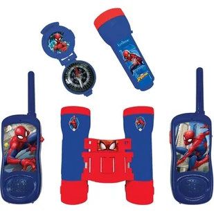 Zabawka krótkofalówka LEXIBOOK Spider Man RPTW12SP + akcesoria - Krótkofalówki - miniaturka - grafika 1