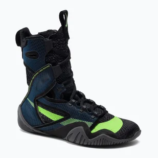 Buty bokserskie Nike Hyperko 2 black/metalic cool grey/blue - Pozostałe akcesoria do sportów walki - miniaturka - grafika 1