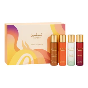 Paris Corner Taskeen Zestaw miniatur wód perfumowanych, 4x 15 ml - Zestawy kosmetyków damskich - miniaturka - grafika 1