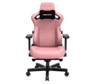 Fotele gamingowe - Anda Seat Kaiser 3 L Gamingowy do 150kg Skóra ECO Różowy - miniaturka - grafika 1