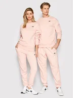 Bluzy damskie - New Balance Bluza Unisex UT21501 Różowy Relaxed Fit - miniaturka - grafika 1