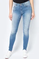 Spodnie damskie - Wrangler, Spodnie damskie, Skinny Razzle Blue W28Krg17V, rozmiar W24 L32 - miniaturka - grafika 1