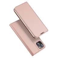 Etui i futerały do telefonów - Dux Ducis Skin Pro kabura etui pokrowiec z klapką iPhone 14 Max różowy - miniaturka - grafika 1