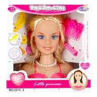 Lalki dla dziewczynek - Mega Creative Glowa Do Stylizacji 24x26x11 2213-3 Wb 24 - miniaturka - grafika 1