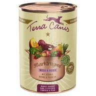 Mokra karma dla psów - Korzystny pakiet Terra Canis Marktragout, 12 x 385 g - Dziczyzna i kurczak z dynią, gruszką i tymiankiem - miniaturka - grafika 1