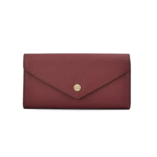 Michael Kors Portfel damski 35F3GTVE7L-DARK-CHERRY 19 x 10 x 2 cm - Portfele - miniaturka - grafika 1