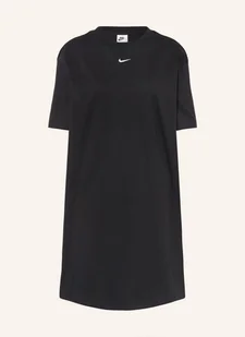 Nike Sukienka Rekreacyjna Sportswear Essential schwarz - Sukienki - miniaturka - grafika 1