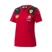 Koszulki i topy damskie - Koszulka t-shirt damska czerwona Team Ferrari F1 2023 - miniaturka - grafika 1
