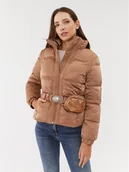Kurtki damskie - Guess Kurtka zimowa Lucia W3BL19 WEX12 Brązowy Regular Fit - miniaturka - grafika 1