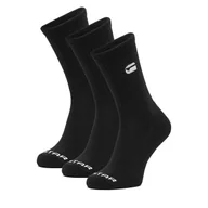 Skarpetki męskie - Skarpety długie G-Star Raw CEO_AS_G-STAR_313_W_AW25 (3-PACK) Czarny - miniaturka - grafika 1