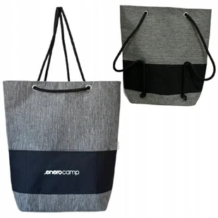 Torba Termiczna Plecak 2W1 41x14x45CM Szara 26L Enero Camp - Torebki damskie - miniaturka - grafika 1