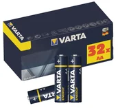 Baterie i akcesoria - Zestaw 32x baterie alkaliczne AA VARTA R6 Energy - miniaturka - grafika 1