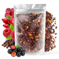Herbata - Herbata owocowa ŻURAWINOWA-TRUSKAWKOWA hibiskus truskawki 1000g - miniaturka - grafika 1