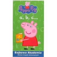 Książki edukacyjne - Media Service Zawada praca zbiorowa Świnka Peppa. Bajkowa Akademia a, b, c... Zestaw książek edukacyjnych - miniaturka - grafika 1