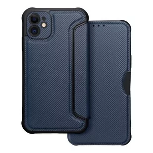 OEM Kabura Razor book do iphone 11 niebieski - Etui i futerały do telefonów - miniaturka - grafika 1