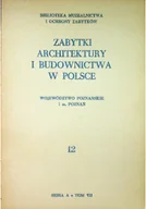 Książki o kulturze i sztuce - Zabytki architektury i budownictwa w Polsce nr 12 - miniaturka - grafika 1