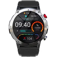 Smartwatch - Rubicon RNCE91 Srebrno-czarny - miniaturka - grafika 1