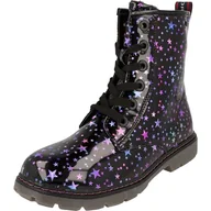 Kozaki damskie - Tom Tailor Kids 4270160031 Modne kozaki, Black-Multi, 39 EU, czarny Multi, 39 eu - miniaturka - grafika 1