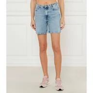 Spodenki damskie - Tommy Hilfiger Jeansowe szorty SIA Straight fit - miniaturka - grafika 1