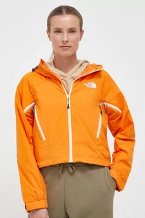 Kurtki damskie - The North Face kurtka damski kolor pomarańczowy przejściowa - grafika 1