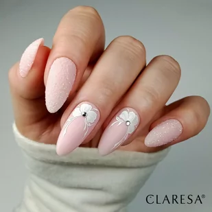 Claresa Pyłek Quartz 4 White - Blue - Ozdoby do paznokci - miniaturka - grafika 2