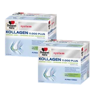 Stawy, mięśnie, kości - Zestaw Doppelherz system Kollagen 11000 Plus, 2 x 30 ampułek - miniaturka - grafika 1