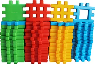 Przestrzenne Wafle Klocki Marioinex 52 Szt Ok.1 Kg - Klocki Przestrzenne Wafle Klocki Marioinex 52 Szt Ok.1 Kg - Klocki - miniaturka - grafika 1