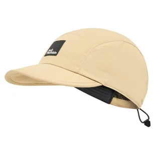 Czapka z daszkiem Jack Wolfskin ROAD TRIP CAP sand storm - ONE SIZE - Czapki męskie - miniaturka - grafika 1