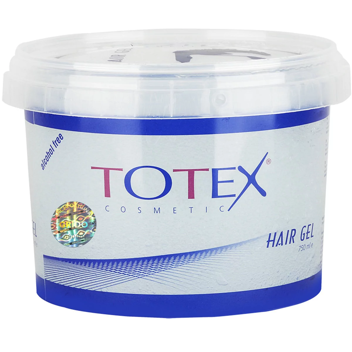 Totex Hair Gel Extra Strong, Extra Mocny Żel Do Stylizacji Fryzur, 750ml