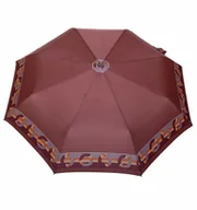 Parasole - PARASOL 4x składany, automatycznie otwierany i zamykany Wzór: wheels-brown - miniaturka - grafika 1