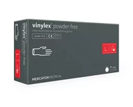 Rękawiczki jednorazowe - Mercator Medical Rękawice winylowe MERCATOR Vinylex "L" - miniaturka - grafika 1