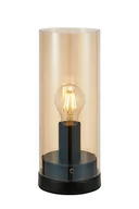Lampy stojące - Lampa Stołowa Post 108735 1Xe27 Czarna - miniaturka - grafika 1