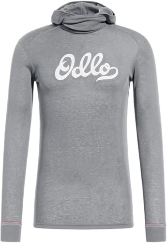 Bluza termoaktywna męska Odlo Active Warm Originals BL Top Facemask LS