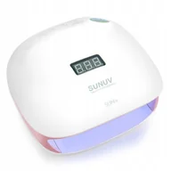 Lampy UV do paznokci - Lampa UV/LED SUN UV Sun 4S biała z różowym 48 W - miniaturka - grafika 1