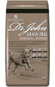 Sucha karma dla psów - Dr John Adult Grain Free Chicken&Potato 12,5 kg - miniaturka - grafika 1