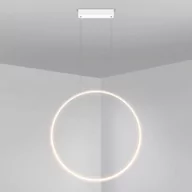 Lampy sufitowe - Obręcz LED na zwisach, do stylowej łazienki LP-999/1P L WH z serii MIRROR - miniaturka - grafika 1