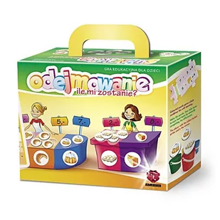 MAXIM Gra. Odejmowanie Ile Mi Zostanie $27 - Gry planszowe MAXIM Gra. Odejmowanie Ile Mi Zostanie $27 - Gry planszowe - miniaturka - grafika 1