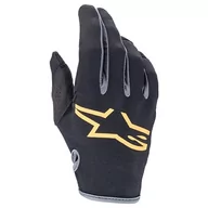 Badminton - Rękawice rowerowe ALPS czarny/aran Tg S - miniaturka - grafika 1