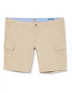 Spodnie męskie - camel active Camel Active Bermudy Cargo Spodnie męskie, beżowy, 106 - miniaturka - grafika 1