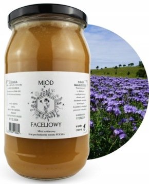Miód Faceliowy 1050g