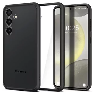 Etui SPIGEN Ultra Hybrid do Samsung Galaxy S24 Czarny mat - Etui i futerały do telefonów - miniaturka - grafika 1