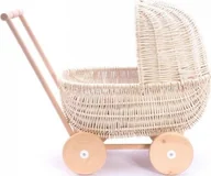 Wózki dla lalek - Wnuk Wózek dla lalek Biały Standard/Wzór - miniaturka - grafika 1