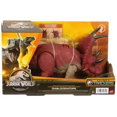 Figurki dla dzieci - Figurka MATTEL Jurassic World Diabloceratops Groźny ryk HLP16 - miniaturka - grafika 1