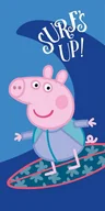 Okrycia kąpielowe dla dzieci - RĘCZNIK bawełniany ŚWINKA PEPPA 70x140 cm GEORGE - miniaturka - grafika 1