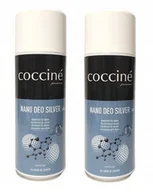 Środki do obuwia i ubrań - Zestaw 2x coccine dezodorant nano deo silver 400 ml - miniaturka - grafika 1