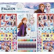 Zabawki kreatywne - ZESTAW KREAT MALOWANKA WYKLEJANKA NAKL FROZEN FO Alba Moli - miniaturka - grafika 1